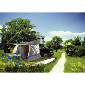 Gris - 300X150CM - Auvent de voiture de camping en plein air, Voile  d'ombrage, Queue de voiture, Tente latéra