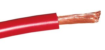 100m de fil 16mm² rouge rigide câble H07V-R (1225241)