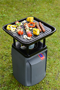 Barbecue gaz avec plancha campingaz